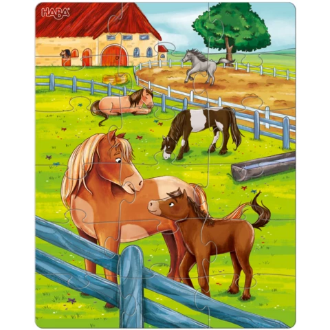  Haba Puzzle 12-15-18 returns to the pony stable