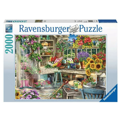 Ravensburger Puzzle 2000 returns The gardener&#39;s room