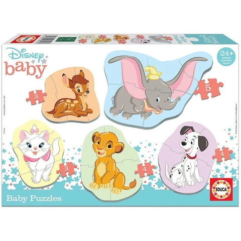 Palapeli 3-5 Disney Eläimet Educa