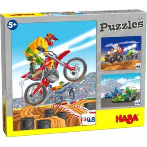  Puzzle 48 x 3 returns motorsport Haba