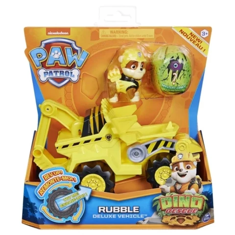 Paw Patrol Dino Rubble and vehicle