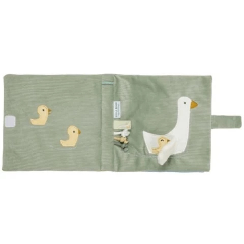 Look book plush goose Little Dutch