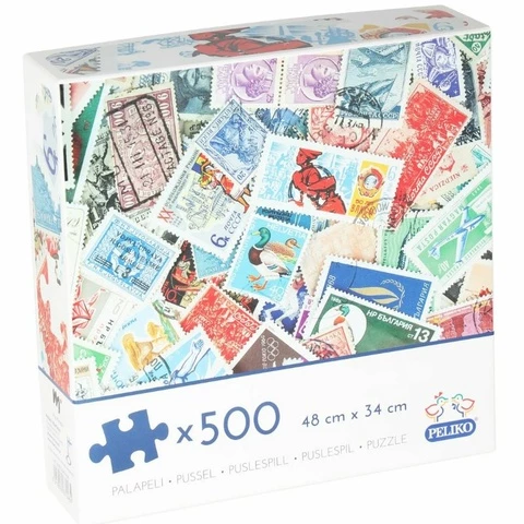  Peliko Puzzle 500 returns Stamps