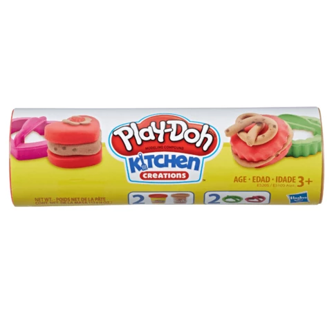 Play Doh Cookie Canister puna/ruskea