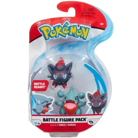 Pokemon Battle Figure Pack Gible &amp; Zorua