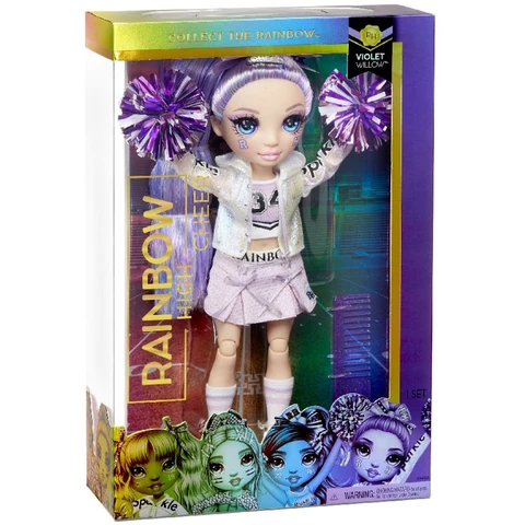 Rainbow High Cheer Violet Willow fashion doll