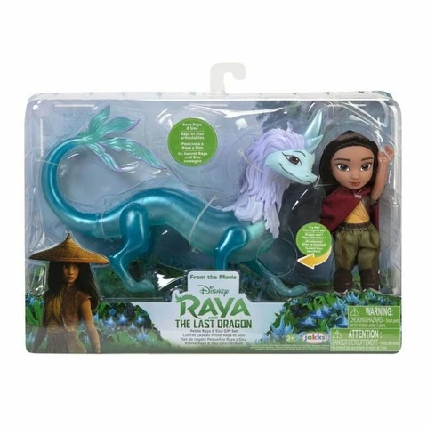 Raya &amp; The Last Dragon Raya and Sisu set by Disney