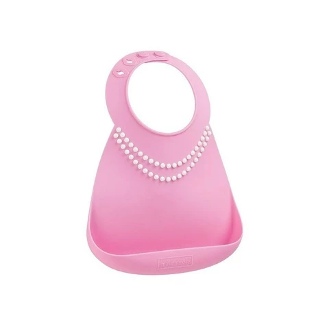 Food tray silicone pearls pink