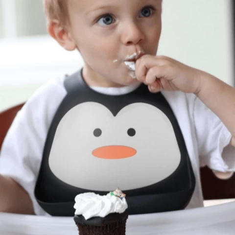 Food tray silicone penguin New