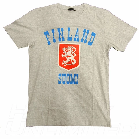 SUOMI Leijona Finland T-Shirt SENIOR(Aikuisten) T-Paita