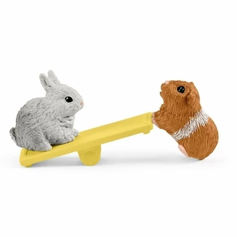 Schleich rabbit and guinea pig cage 42500