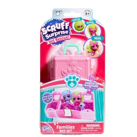 Scruff Surprise family bed set