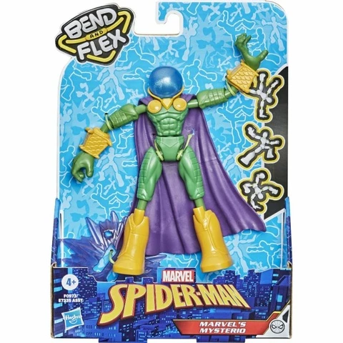  Spiderman Bend and Flex Mysterio Figure