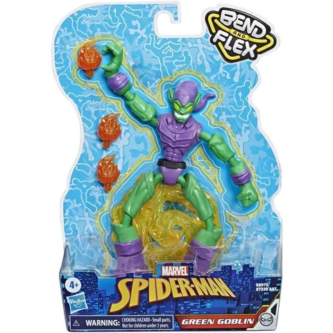  Spiderman Bend and Flex Green Goblin