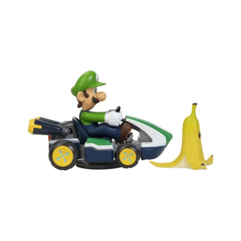 Super Mario spin out kart Luigi