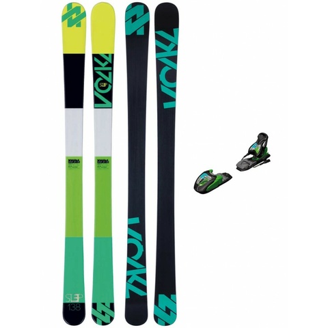 Völkl Step Jr. 138 Mountain skis+ M7.0 Free 85mm siteet
