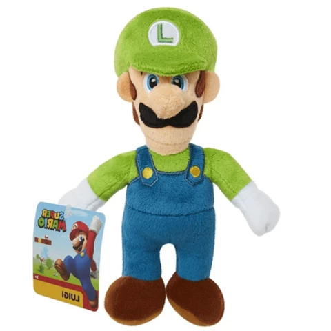 Super Mario plush 19 cm Luigi