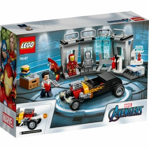 Superheroes 76167 Iron Manin asevarasto Lego