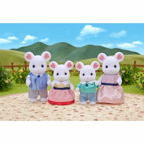 Sylvanian Families vaahtokarkkihiiriperhe