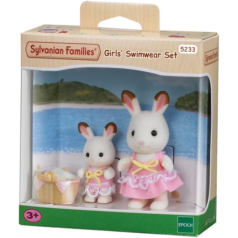 Sylvanian Families bunnies swimsuit