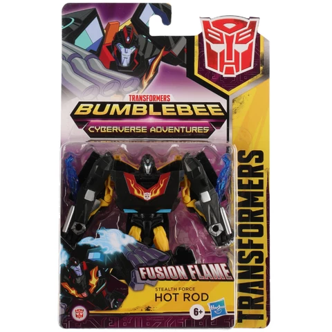 Transformers Stealth Force Hotrod Fusion Flame