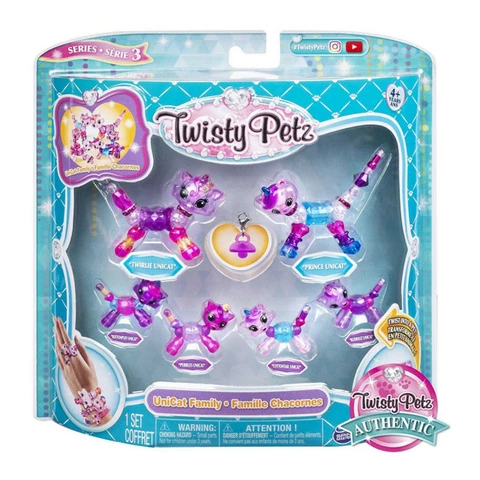 Twisty Petz cat family