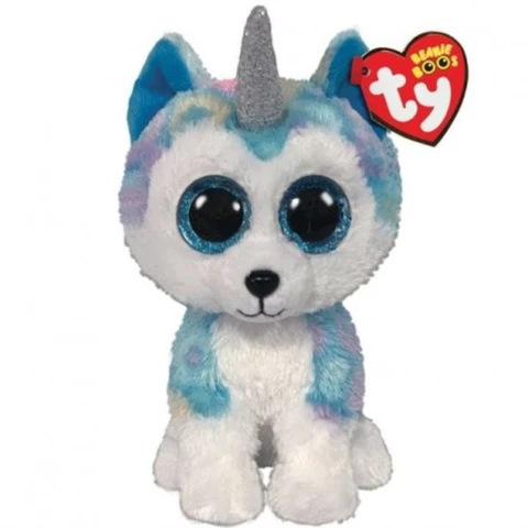  Ty Plush Husky Horned Helena