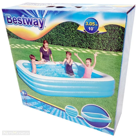 Bestway  Swimming pool 305 x 183 x 56 cm Deluxe inflatable blue