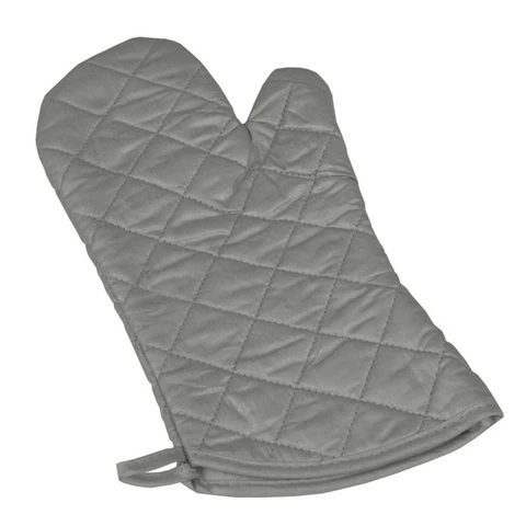 Oven glove silver