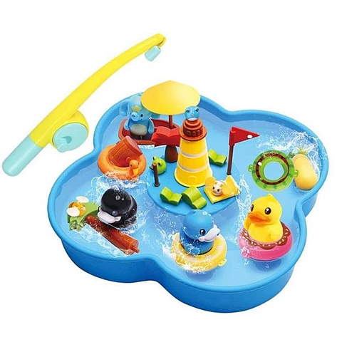 Water play set duck pond