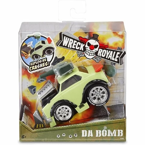 Wreck Royale car Da Bomb