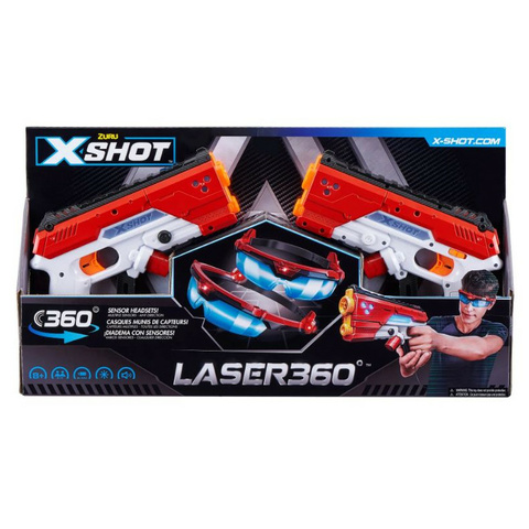 x shot 360 laser tag