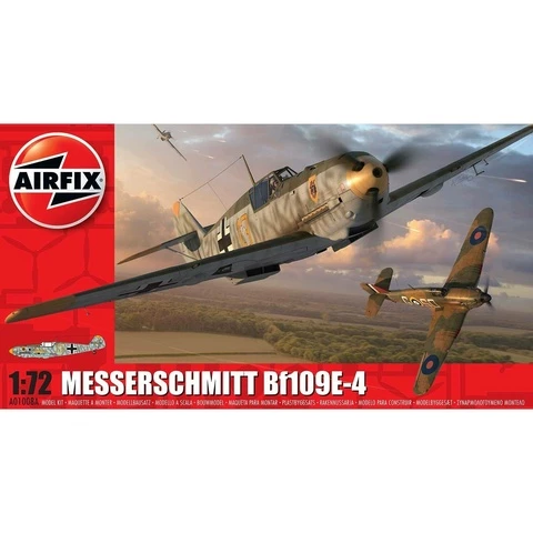 Airfix Airplane Messerschmitt Bf109 E-4 A01008A