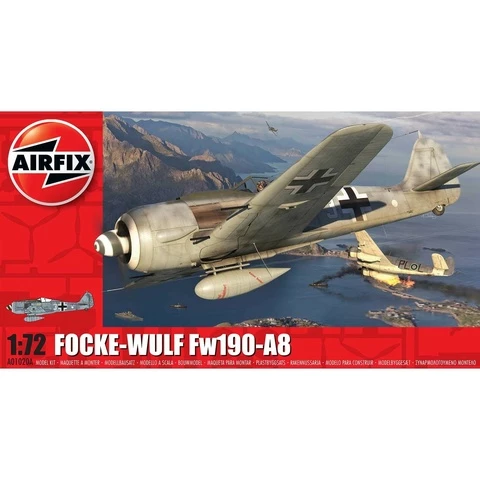 Airfix Aircraft Focke Wulf Fw190-A8 A01020A