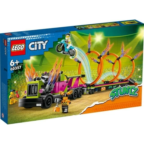 LEGO City Stunttiauto Ja Tulirengashaaste