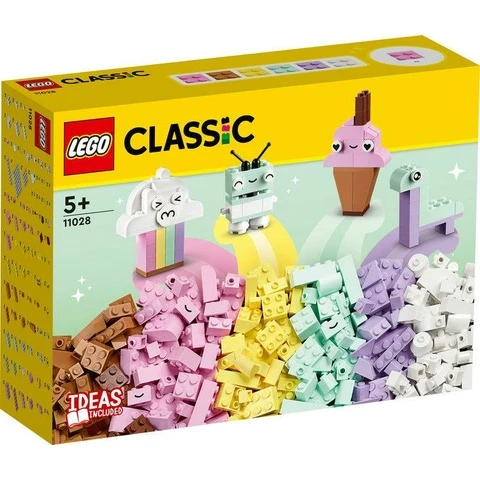 LEGO Classic Luovaa Hupia Pastelliväreillä