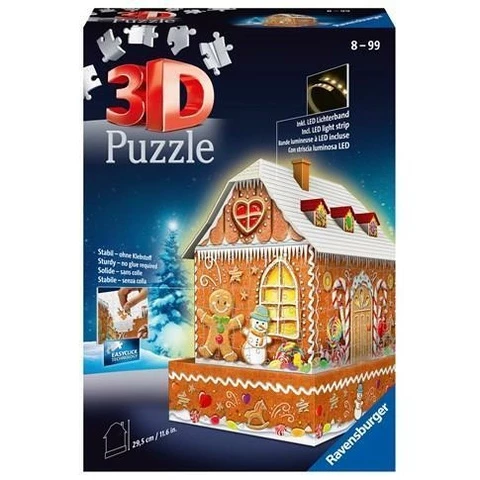 Ravensburger 3D Piparitalo Palapeli 216p