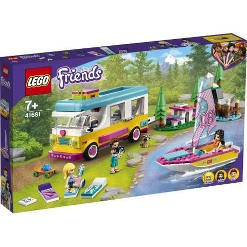 Lego Friends Metsäretki Asuntoautolla Ja Purjeveneillen