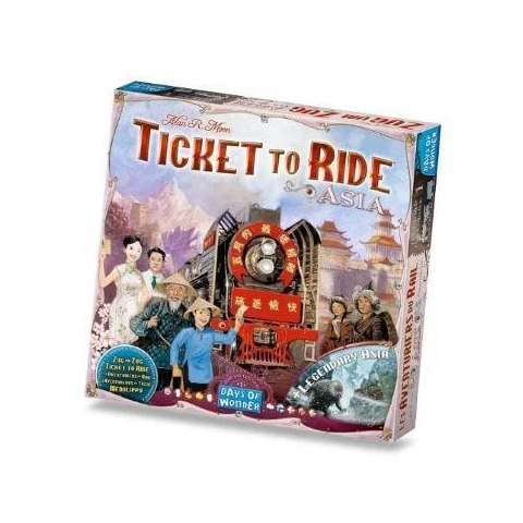 Ticket To Ride Asia -Lisäosa