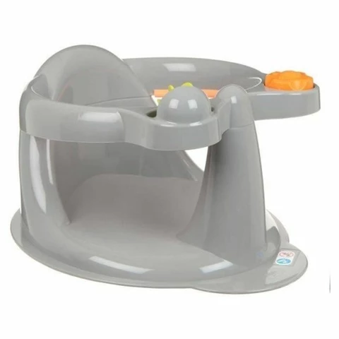 Bath support for sitting, gray