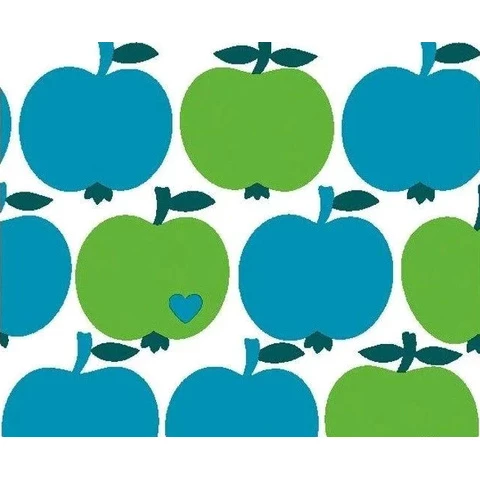 Duni Apple Green&Blue Kaitaliina TT