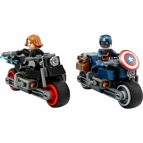 LEGO Marvel Black Widow Ja Captain America Moottoripyörineen