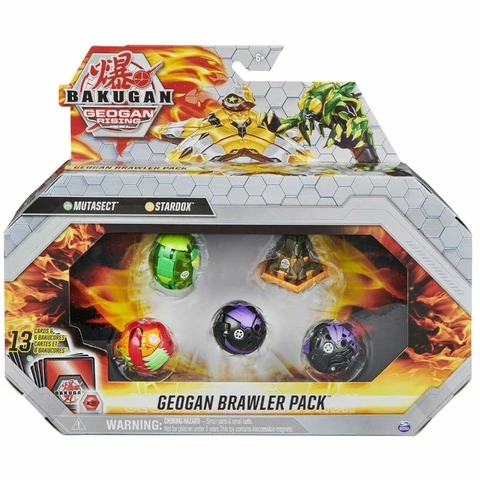 Bakugan Geogan 5 kpl Mutasect & Stardox