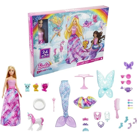 Barbie Dreamtopia Advent Calendar incl. Barbie doll