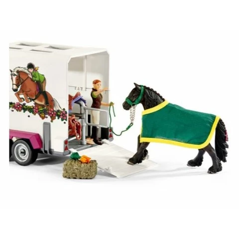  Schleich car and horse carriage 42346