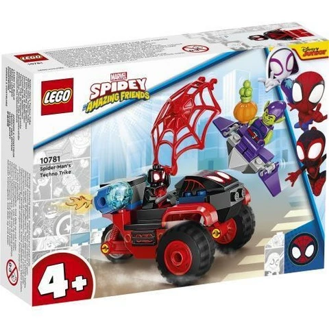LEGO Miles Morales: Spider-Manin Trike-Moottoripyörä