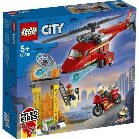 LEGO City Palokunnan Pelastushelikopteri