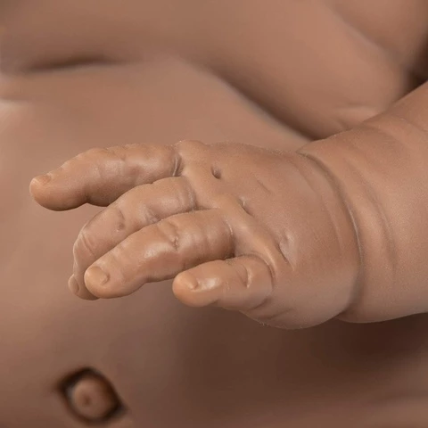 Bayer Design Newborn Boy doll 42 cm, brown eyes
