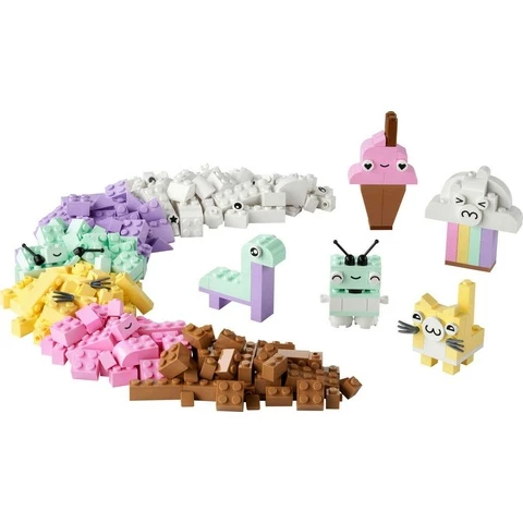 LEGO Classic Luovaa Hupia Pastelliväreillä