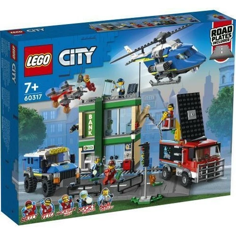 LEGO City Poliisi Ja Pankkirosvojen Takaa-Ajo